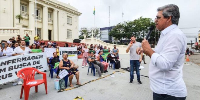 “Perverso, esse é o tratamento que o governador está dando aos profissionais da Saúde”, diz Edvaldo Magalhães ao defender reajuste dos plantões