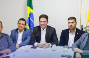 Presidente da Aleac participa com Gladson e ministro da assinatura da ordem de serviço da recuperação da BR-364