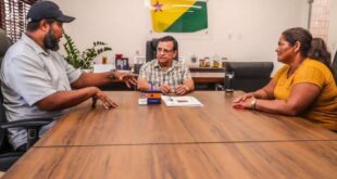 Produtores rurais visitam Gonzaga e agradecem apoio na comercialização dos seus produtos