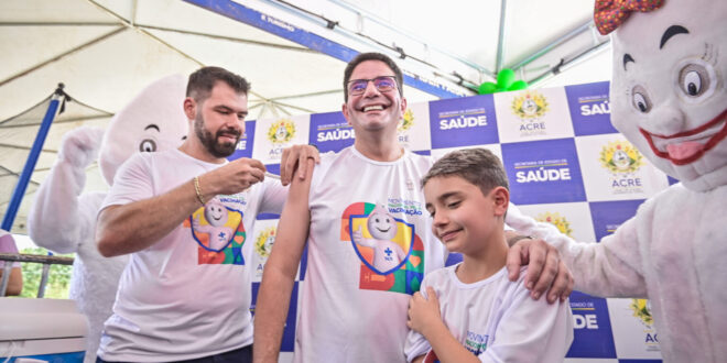 Governo lança campanha de multivacinação para garantir cobertura vacinal no Acre