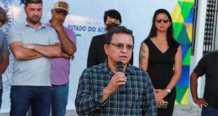 Gonzaga e Nicolau participam da entrega da delegacia da Polícia Civil e recuperação do aeródromo de Feijó