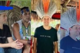 Coluna da Angélica- Vota contra indígenas e vai para a aldeia posar de cocar