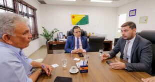 Gonzaga e Nicolau recebem Petecão e pedem ajuda para construção da nova Aleac