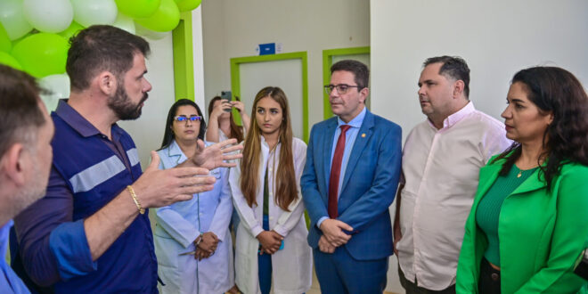 Sala de exames hormonais é inaugurada na Policlínica do Tucumã