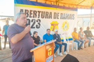 Mazinho Serafim lança programas de abertura de Ramais e Cidade Limpa em Sena Madureira