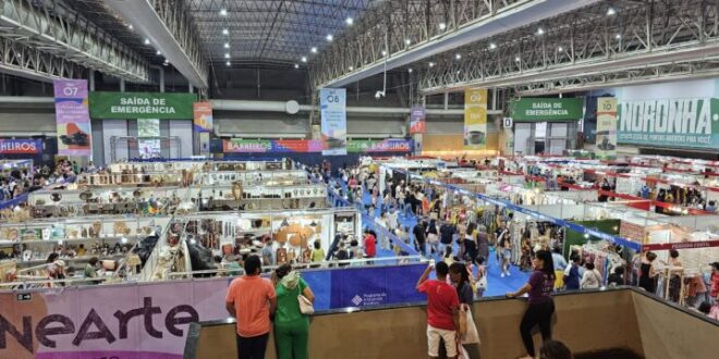 Estande do Acre é destaque na Feira Nacional de Negócios do Artesanato