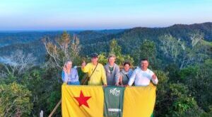 Na Serra do Divisor, parceiros internacionais do Acre monitoram investimentos ambientais no turismo comunitário