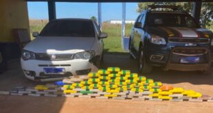 PRFs apreendem 87 kg de drogas em abordagem de rotina na BR-364