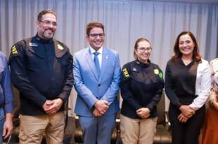 Gladson prestigia posse da nova superintendente da PRF