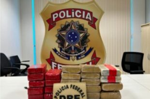 PF prende traficante com 40 kg de entorpecentes