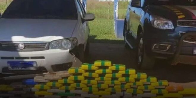 PRF apreende 87kg de drogas na 364