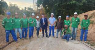 Gladson inspeciona construção da Ponte da Sibéria em Xapuri
