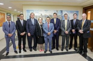 Ministro do STJ e conselheiros do CNJ são recebidos na ALEAC