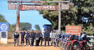 Expedição de motociclistas chega ao Centro-Oeste e segue para Brasília