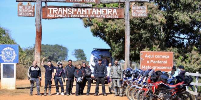 Expedição de motociclistas chega ao Centro-Oeste e segue para Brasília