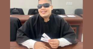 Deficiente visual é sorteado para participar de júri popular em Cruzeiro do Sul