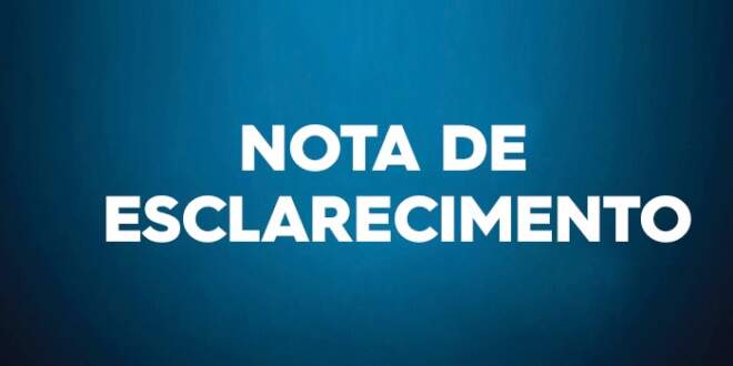 Nota de esclarecimento sobre o pagamento do vale-alimentação de terceirizados da Saúde