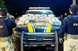 PRF apreende mais de 56 Kg de drogas ocultas em pneus de caminhão no Acre