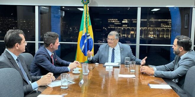 Governador e ministro da Justiça definem ações prioritárias para a segurança pública