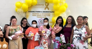 Maternidade do Juruá promove atividade de abertura da campanha Agosto Dourado