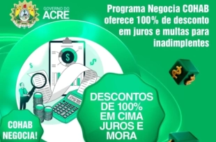 Programa Negocia Cohab zera juros e multas na negociação de dívidas inadimplentes