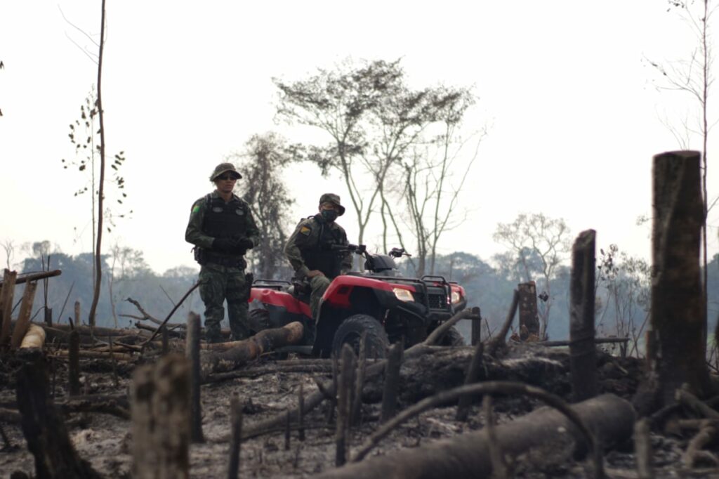Força Nacional vai ajudar a combater queimadas no Acre