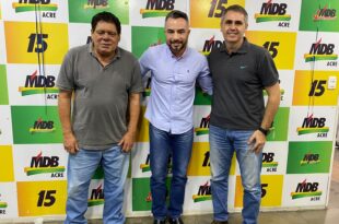 Alto Escalão do MDB no Acre quer André Maia disputando a prefeitura de Senador Guiomard