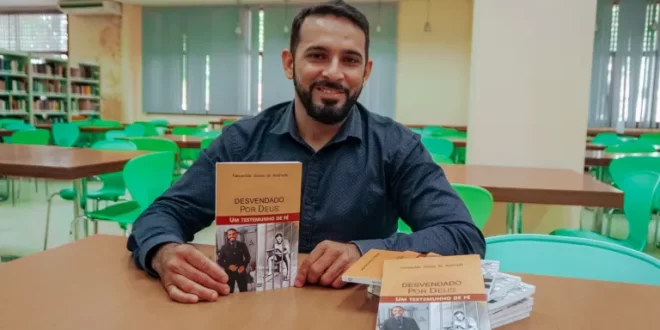 Ex-reeducando lança livro intitulado Desvendado por Deus