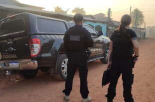 PF realiza operação contra comércio ilegal de armas em Plácido de Castro