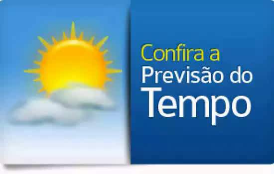 Tempo quente com possibilidade de chuvas rápidas nesta segunda-feira