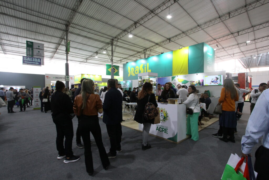 Governo do Acre inaugura estande na maior feira de alimentos da América Latina