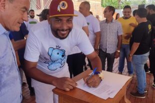 Bairro Israel Lira na Regional do Calafate ganhará espaço esportivo através de recursos destinados por Mara Rocha