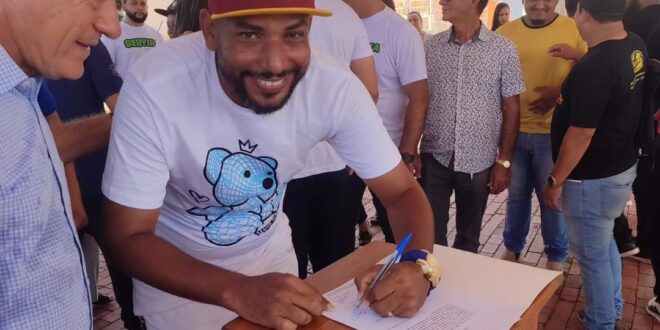 Bairro Israel Lira na Regional do Calafate ganhará espaço esportivo através de recursos destinados por Mara Rocha