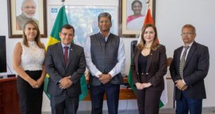 Gonzaga e Socorro Neri se reúnem com embaixador para estreitar relações comerciais e fomentar pesquisas entre Acre e Índia