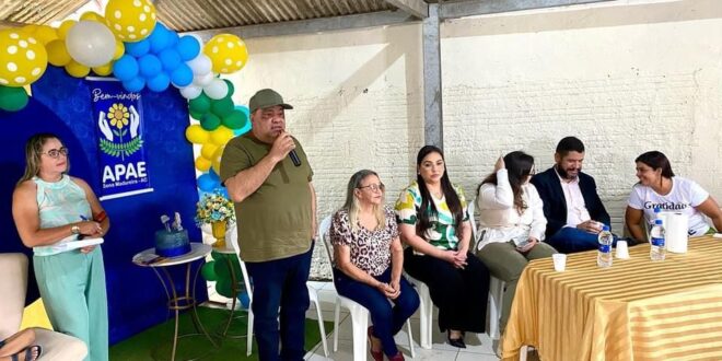 Mazinho Serafim entrega sede provisória da APAE em Sena Madureira e anuncia emenda parlamentar de R$ 1,5 milhão