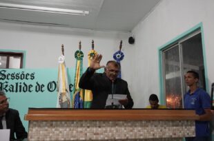 Em noite de festa na Câmara do Bujari, vereador Marivaldo Rodrigues é empossado: ‘estou pronto para trabalhar’