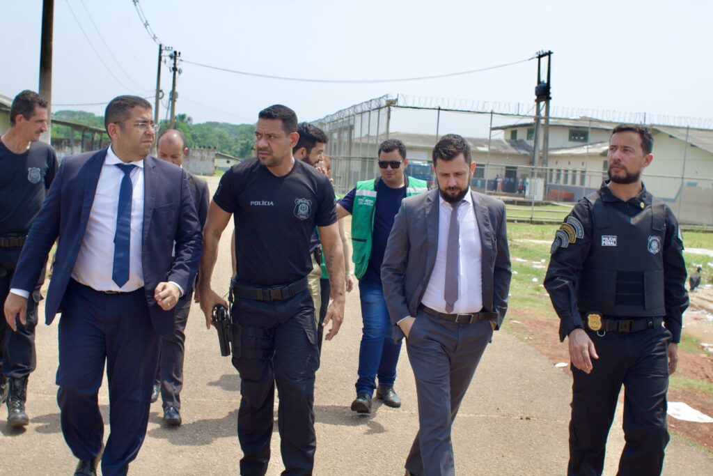Iapen acompanha visitas técnicas da Secretaria Nacional de Políticas Penais nos presídios de Rio Branco