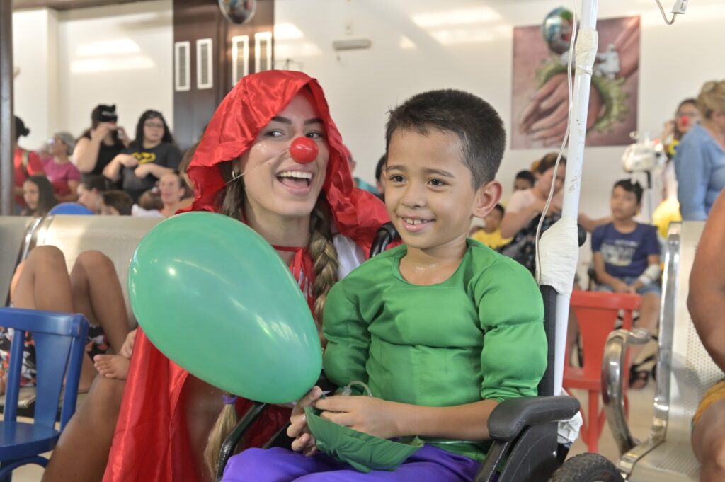 Hospital infantil realiza festa do Dia das Crianças 