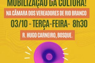 Artistas vão à Câmara cobrar posicionamento dos vereadores sobre contrato da FGB com bar de Sena Madureira