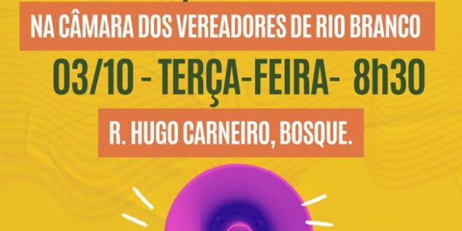 Artistas vão à Câmara cobrar posicionamento dos vereadores sobre contrato da FGB com bar de Sena Madureira