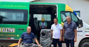 Apoio à Saúde: com emenda de Mara Rocha, Saúde de Rodrigues Alves recebe Van para o transporte de pacientes do TFD