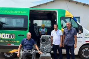 Apoio à Saúde: com emenda de Mara Rocha, Saúde de Rodrigues Alves recebe Van para o transporte de pacientes do TFD