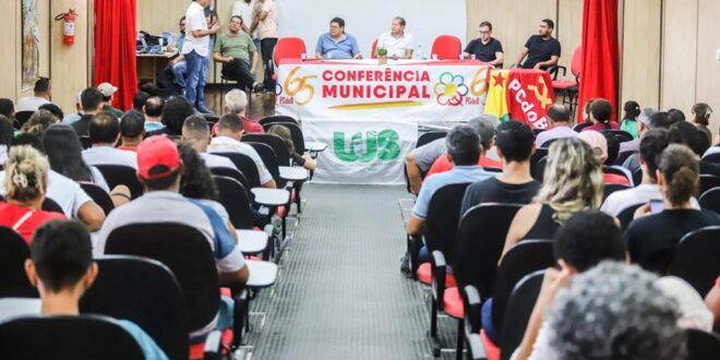Com a presença de Marcus Alexandre, PCdoB realiza Conferência Municipal e defende frente ampla para consolidar a democracia
