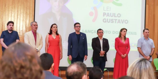 Gonzaga comemora investimentos na cultura e parabeniza Gladson e Minoru: "Quem ganha é o povo"