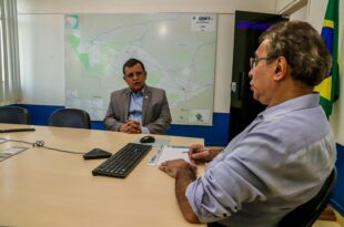 Após vistoriar obras da BR-364, Gonzaga parabeniza DNIT por trabalho e leva novas demandas para superintendente