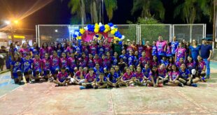 Gestão do prefeito Mazinho Serafim comemora um ano de escolinha de vôlei feminino no município