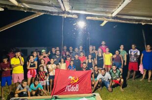 A pedido de lideranças do movimento social, PCdoB em Marechal Thaumaturgo filia 14 novos integrantes da Comunidade Prainha