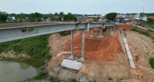 Obra da segunda ponte de Sena Madureira está 90% concluída
