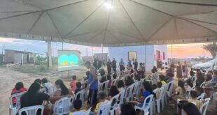 Projeto Social da PM leva cinema para comunidade em Rio Branco