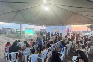 Projeto Social da PM leva cinema para comunidade em Rio Branco